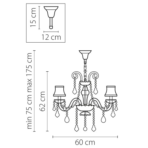 Люстра подвесная Nativo 715067