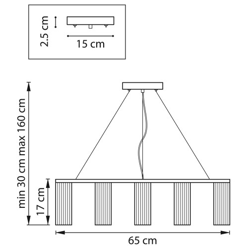 Люстра подвесная Roma 718097