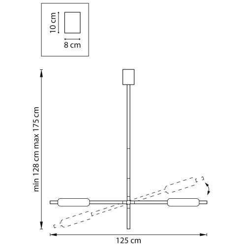 Люстра потолочная Pilone 719027