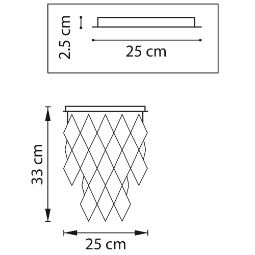 Люстра потолочная Limpio 722063