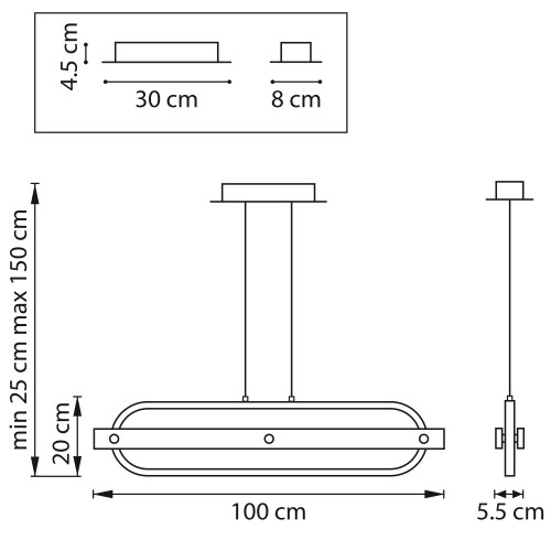 Люстра подвесная Lodi 723337