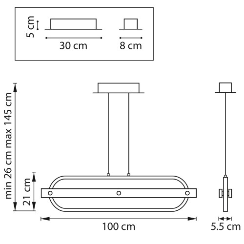 Люстра подвесная Lodi 723347