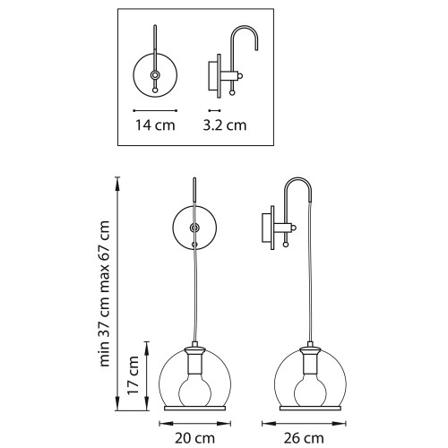 Бра Sferico 729611