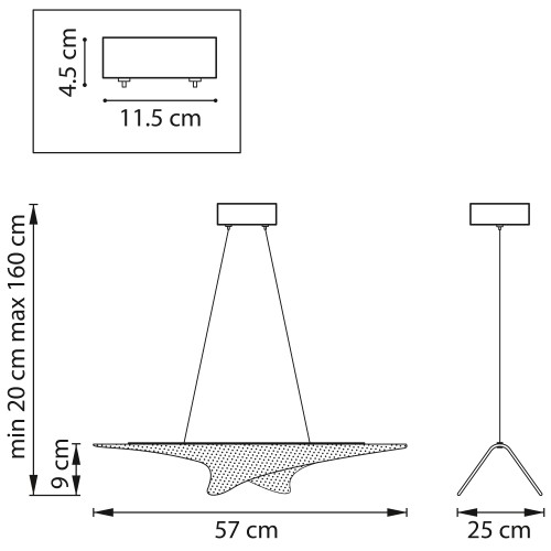 Люстра подвесная Varese 731303