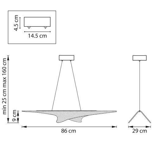 Люстра подвесная Varese 731313