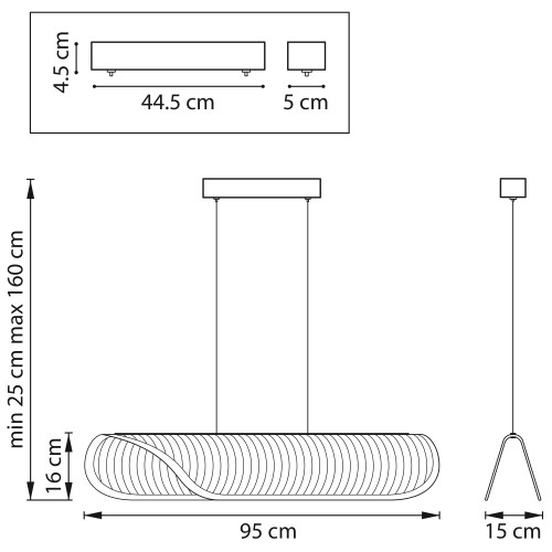 Люстра подвесная Varese 731413