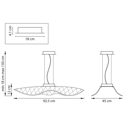 Люстра подвесная Varese 731483