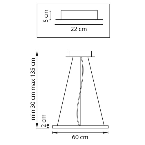 Люстра подвесная Rotonda 736367