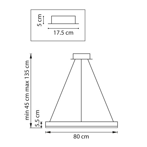Люстра подвесная Rotonda 736412