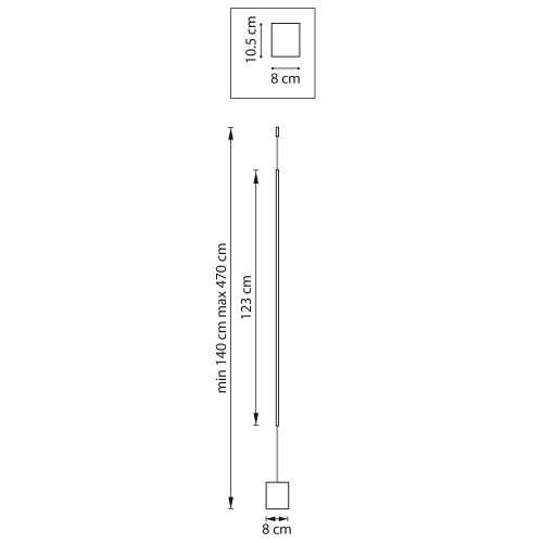 Светильник подвесной Undine 738627