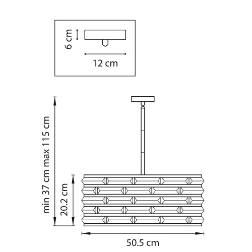 Люстра потолочная Amerigo 746068