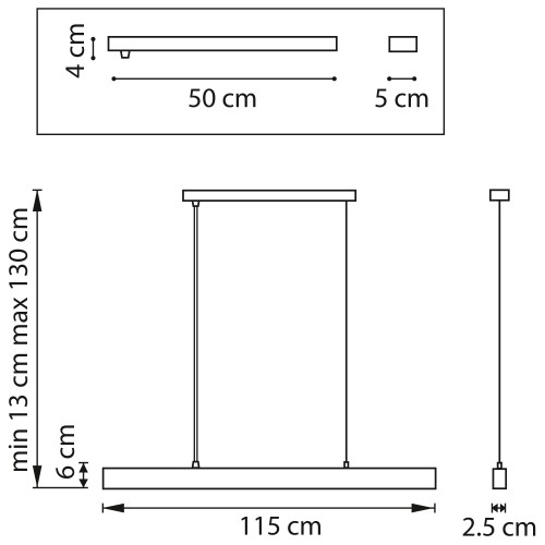 Подвес Saturno 748303