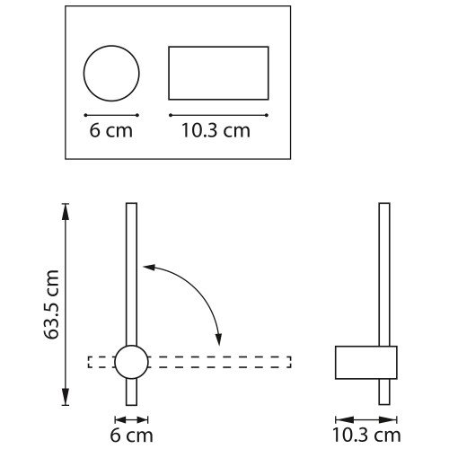 Светильник настенный Tubo 748537