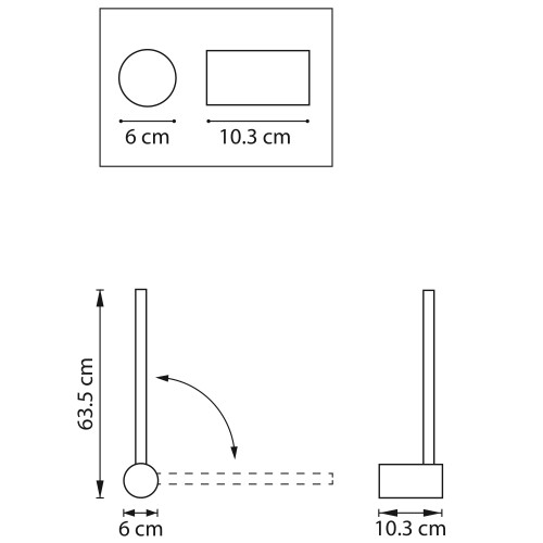 Светильник настенный Tubo 748843