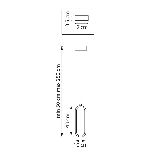 Люстра подвесная Saturno 749007