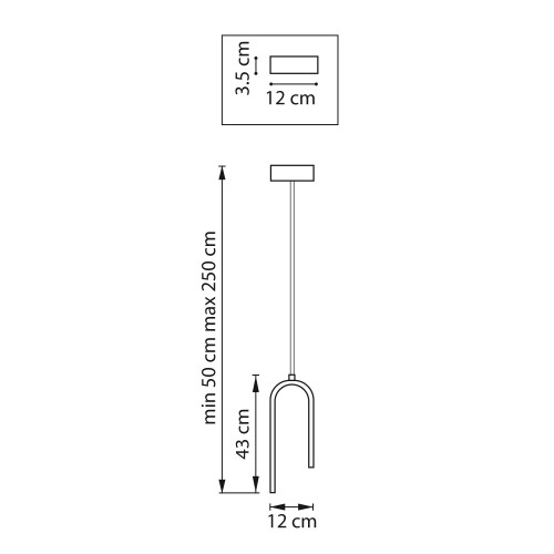 Люстра подвесная Saturno 749016