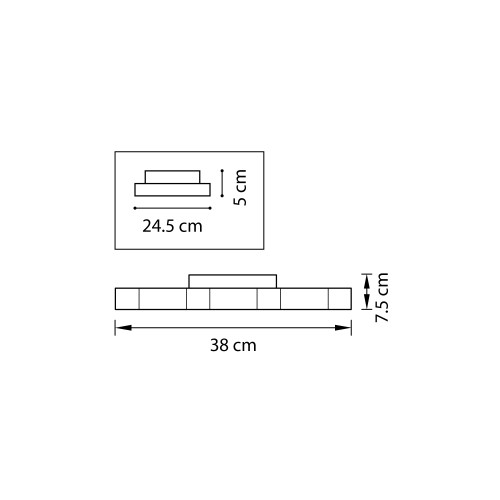 Люстра потолочная Favo 750072
