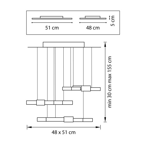 Подвес Favo 750223