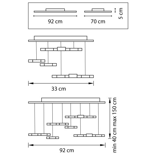 Подвес Favo 750262
