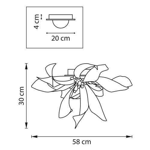 Люстра потолочная Turbio 754166