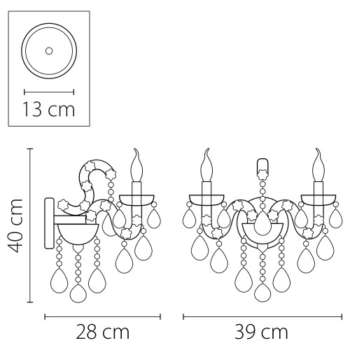 Бра Champa 775623