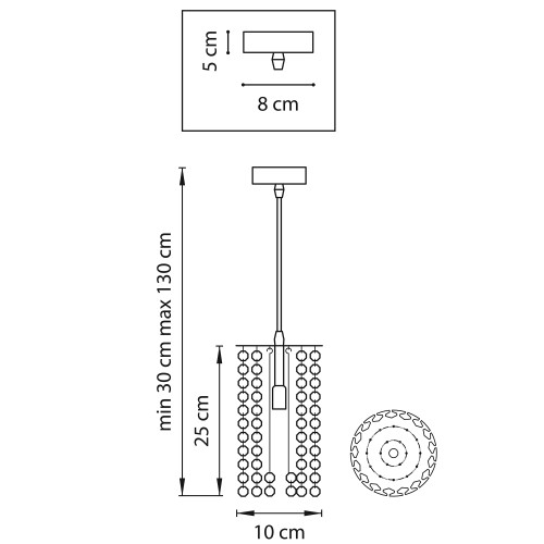 Подвес Cristallo 795324
