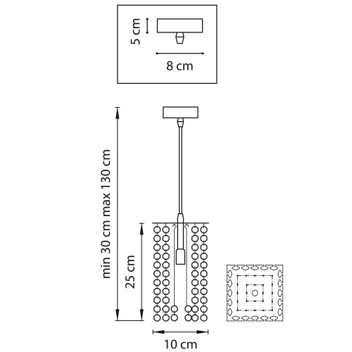 Подвес Cristallo 795424
