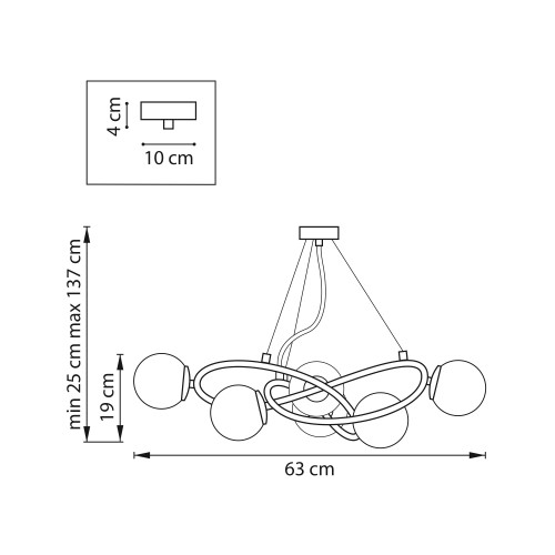 Люстра Globo 799063