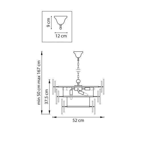 Люстра Retro 799083