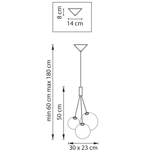 Подвес Sferetta 801039