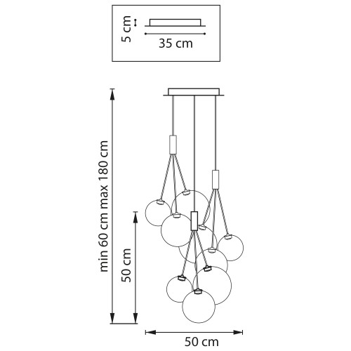 Подвес Sferetta 801090