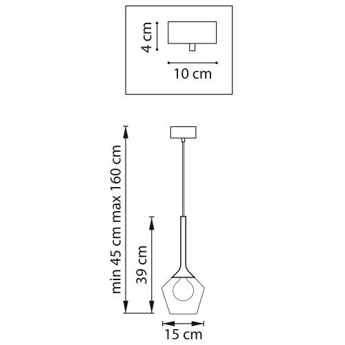 Подвес Vetro 801201
