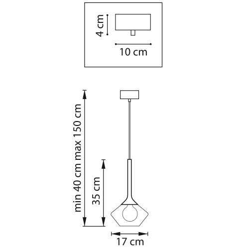 Подвес Vetro 801202