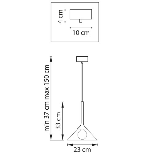 Подвес Vetro 801204