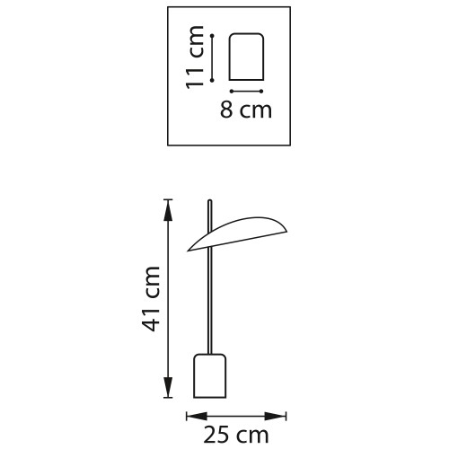 Настольная лампа Marmara 801917