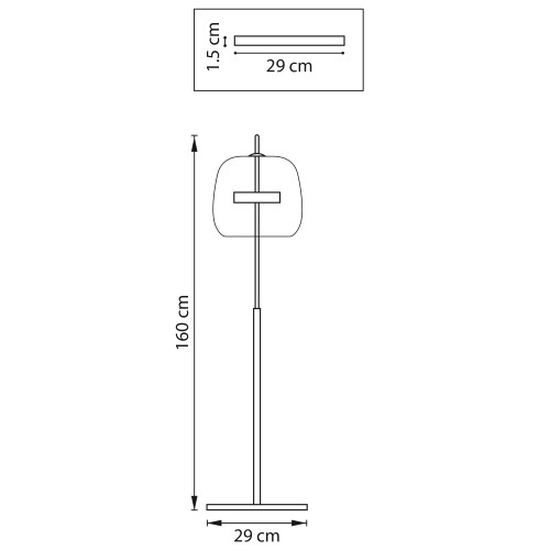 Торшер Cupola 804718