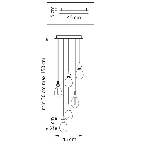 Люстра подвесная Colore 805169