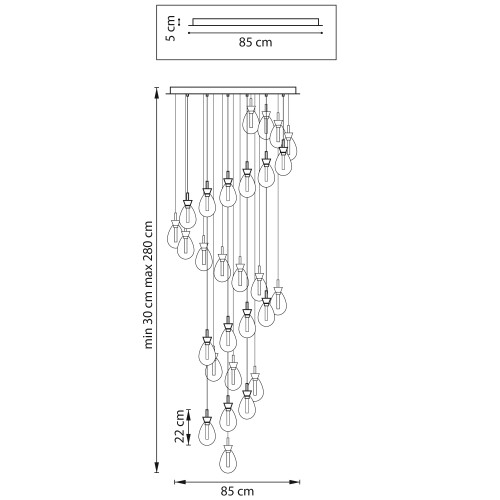 Люстра подвесная Colore 805289