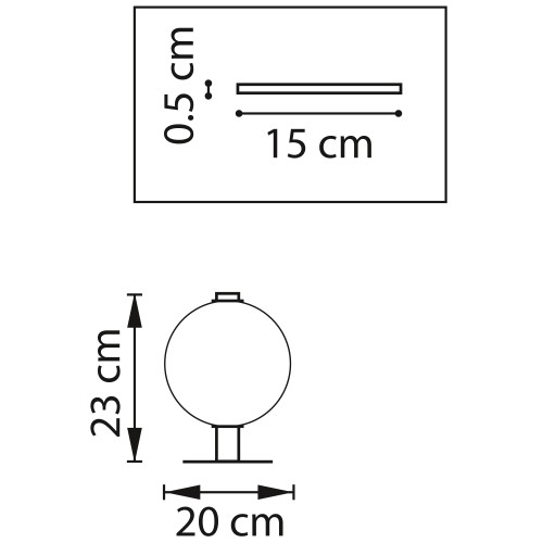 Настольная лампа Colore 805906