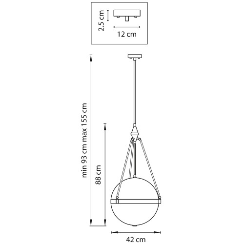 Люстра потолочная Modena 816047