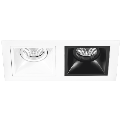 Комплект из светильников и рамки DOMINO Domino D5260607