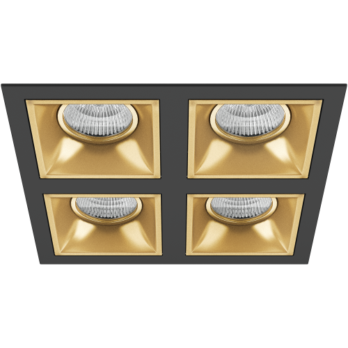 Комплект из светильников и рамки DOMINO Domino D54703030303