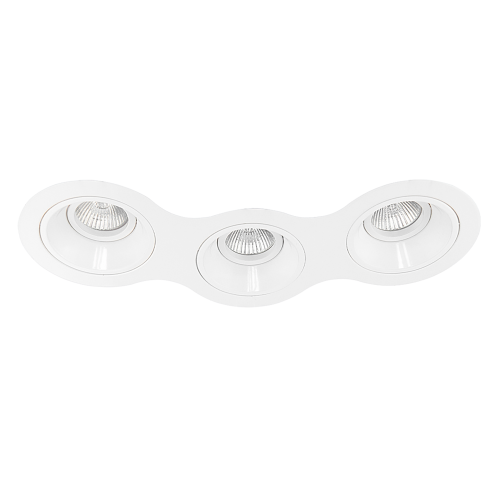 Комплект из светильников и рамки DOMINO Domino D696060606