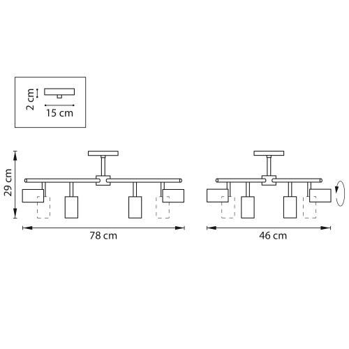 Люстра потолочная Rullo LR728368