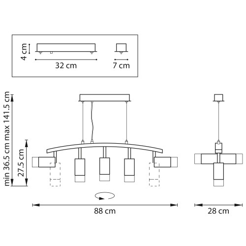 Подвес Rullo LR7353651