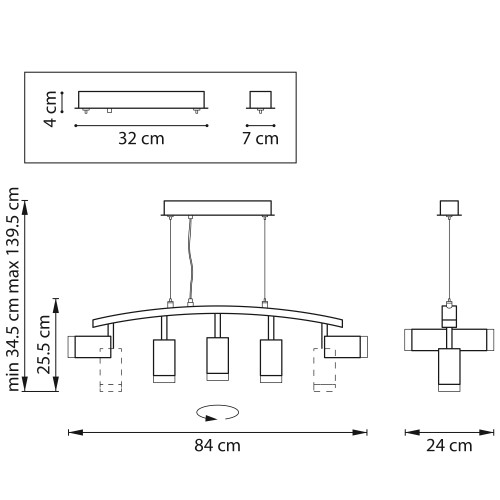 Подвес Rullo LR7353723630