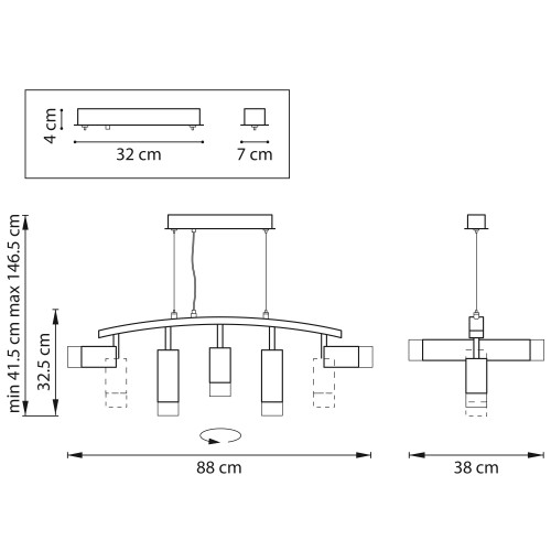 Подвес Rullo LR7353738621