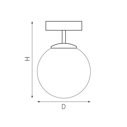 Комплект с плафоном для трека PRO Teta PRO110107