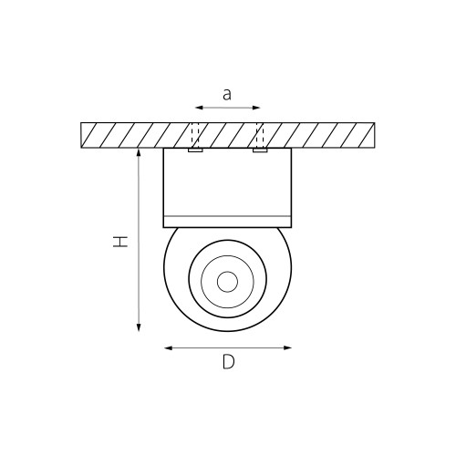 Комплект со светильником Intero Intero BALL i06406