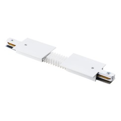 Соединитель регулируемый гибкий однофазный для встраиваемых треков Barra 501156